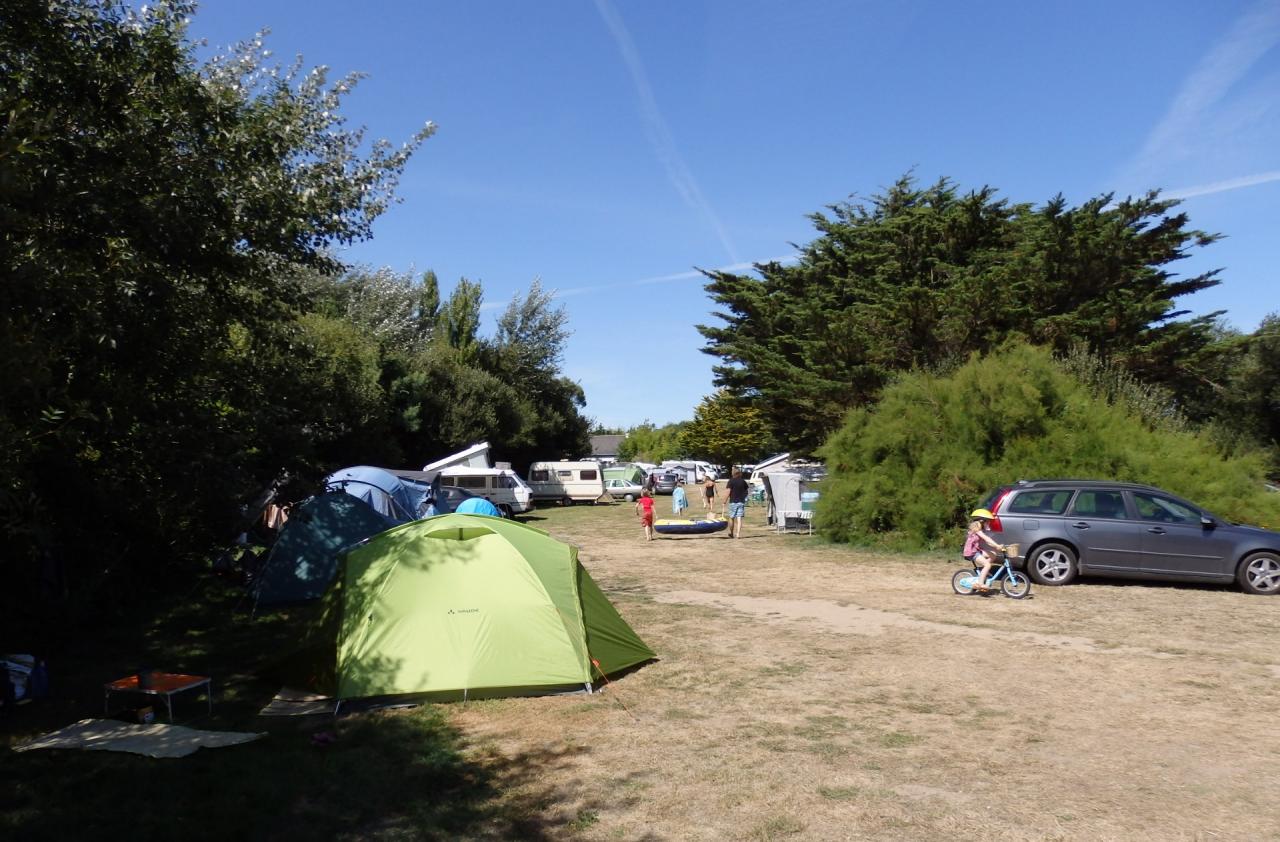 vue de l'entrée de la plage