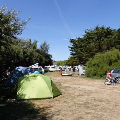 vue de l'entrée de la plage